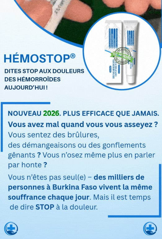DITES STOP AUX DOULEURS DES HÉMORROÏDES AUJOURD'HUI